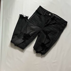 American Eagle Outfitters size 2 SHORT Super Stretch X hi-rise jegging